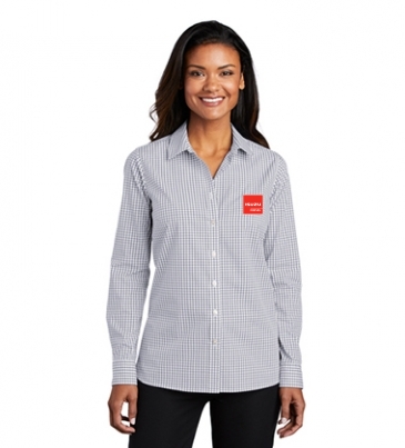 Port Authority ® Ladies Broadcloth Gingham Easy Care Shirt