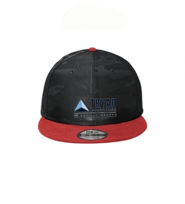 New Era ® Camo Flat Bill Snapback Cap