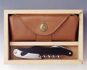 Waiter's Leather Corkscrew Pouch