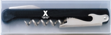 Waiter's Corkscrew Plastic Folding Frosted Box