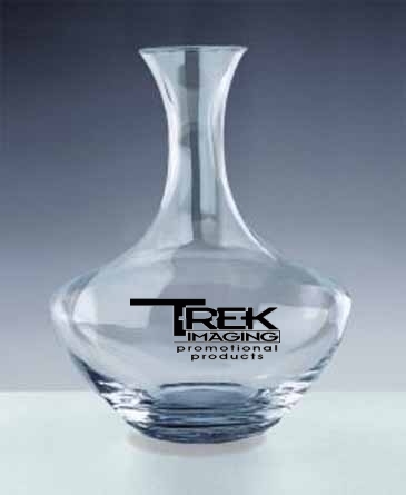 1 Quart 18 Oz. Crystal Burgundy Decanter