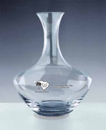 1 Quart 18 Oz. Crystal Burgundy Decanter