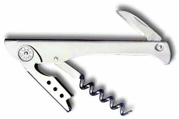 Hugger™ Waiter's Nickel Plated Corkscrew