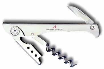 Hugger™ Waiter's Nickel Plated Corkscrew