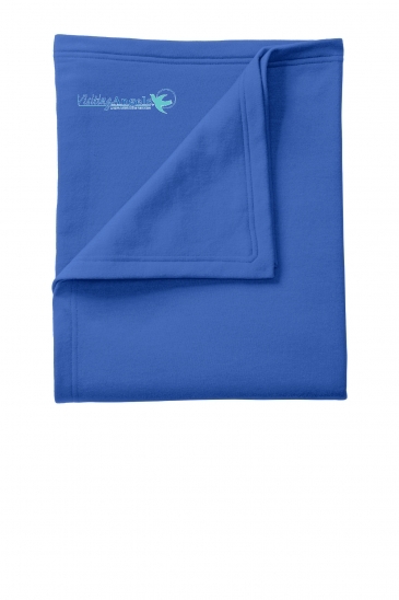 Port & Company® Core Fleece Sweatshirt Blanket SCREEN PRINTED