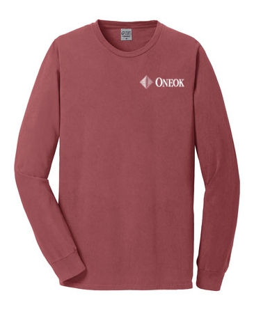 Port & Company® Beach Wash™ Garment-Dyed Long Sleeve Tee