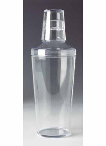 18 Oz. 3 Piece Plastic Cocktail Shaker Set