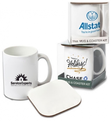 Mug & Hard Coaster Gift Set