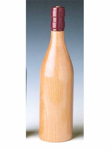 Cellarmaster's™ Wood Bottle Peppermill