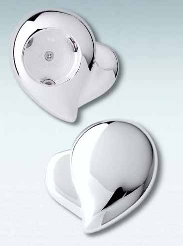 Silver Plated Heart Shaped Foil Cutter