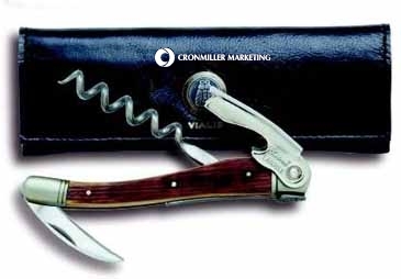 Chateau Laguiole® Waiter's Corkscrew w/Oak Barrel Handle