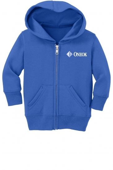 Port & Company® Infant Core Fleece Full-Zip Hooded Sweatshirt