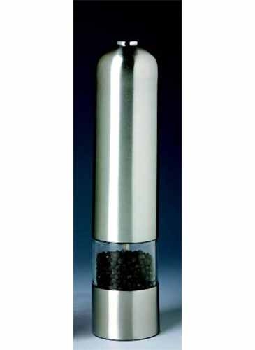 Stainless Steel Grand Cuisine Electric Pepper or Salt Mill