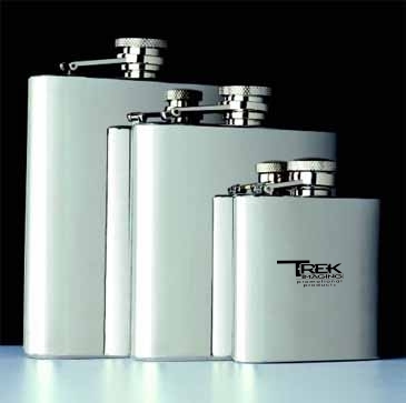 2 1/2 Oz. Captive-Top Pocket Flask