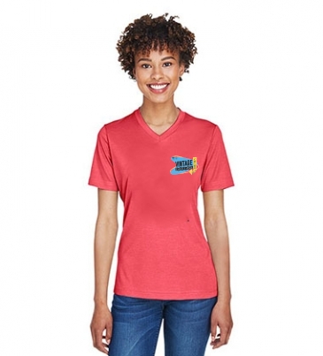Team 365® Ladies' Sonic Heather Performance T-Shirt