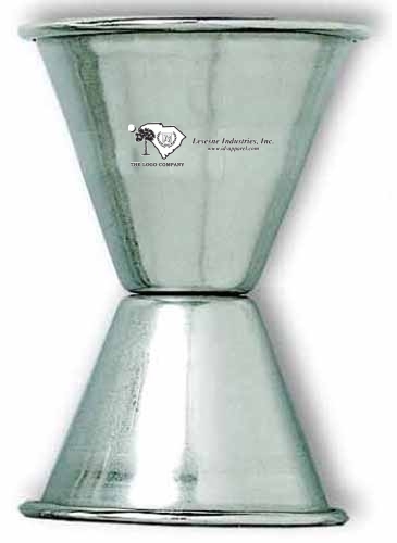 1 - 1 1/4 Oz. Stainless Steel Double Jigger