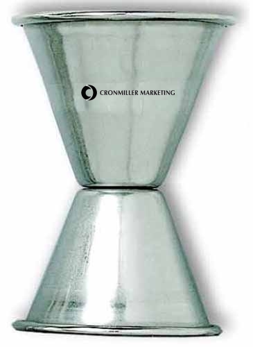 1 - 1 1/4 Oz. Stainless Steel Double Jigger