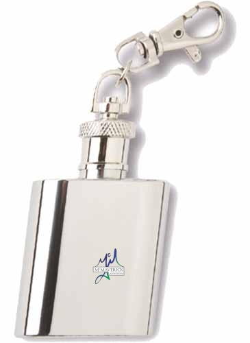 1 Oz. Mini Keychain Flask