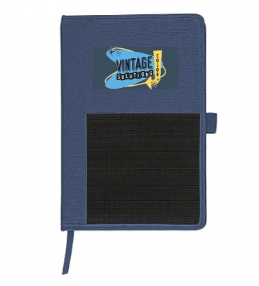 Roma Journal with Multi-Use Elastic Pocket