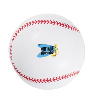 16" Baseball Beach Ball
