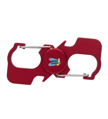 Carabiner Fun Spinner with Bottle Openers