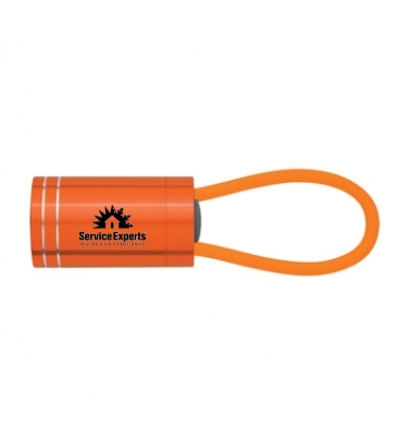 Glow in The Dark Aluminum LED Flashlight