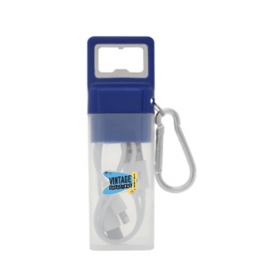 3-in-1 Ensemble Charging Cable Set with Bottle Opener