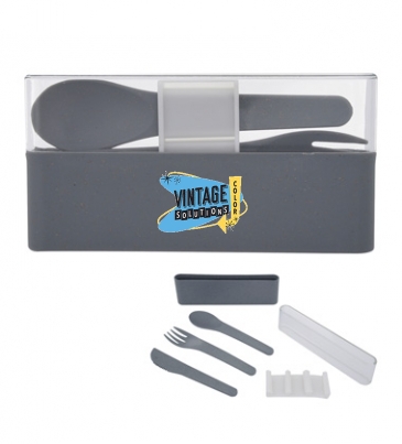 On The Go Wheat Utensil Set