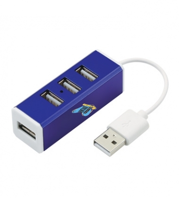 4-Port Aluminum USB Hub