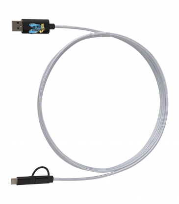 3-In-1 10 Ft. Braided Charging Cable