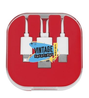 3-in-1 Charge Cable with Phone Stand