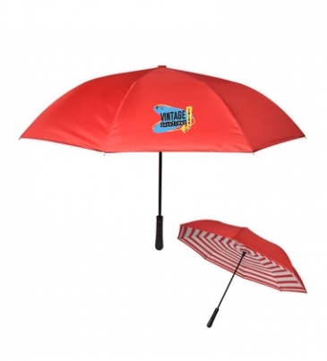 48" Arc Blanc Noir Inversion Umbrella