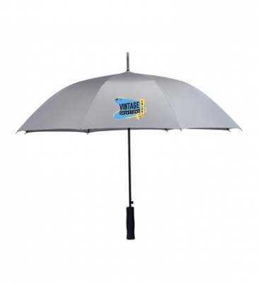 46" Arc Rain Delay Reflective Umbrella