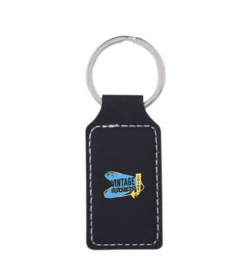 Belvedere Stitched Key Tag