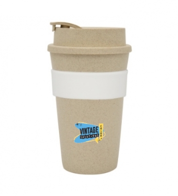 16 oz. Wheat Travel Tumbler