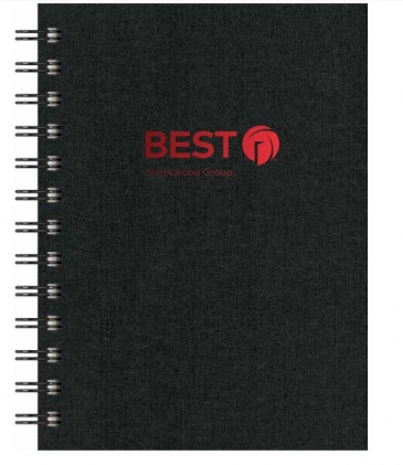 5" X 7" Spiral Notebook W/ Graph Paper