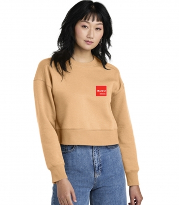District ® Women’s Perfect Weight ® Fleece Cropped Crew