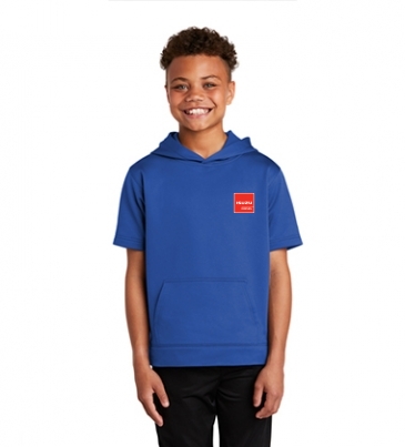 Sport-Tek ® Youth Sport-Wick ® Short Sleeve Hoodie