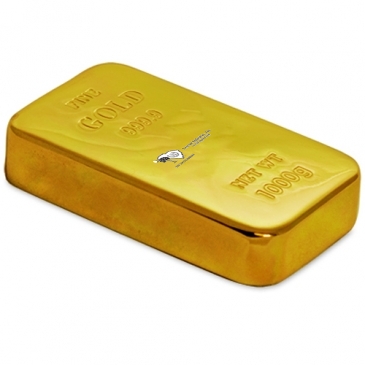 Gold Bar Paperweight