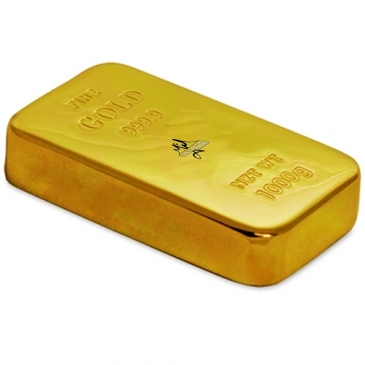 Gold Bar Paperweight