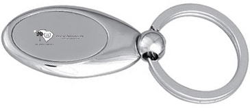 Nickel Plated Keychain