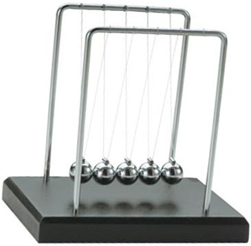 Small Newton's Cradle