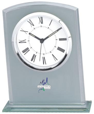 Rectangle Glass Alarm Clock