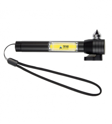 Safety Tool With COB Flashlight