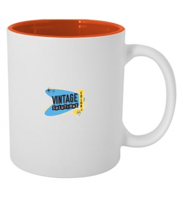 11 oz. Pop of Color Engraved Mug