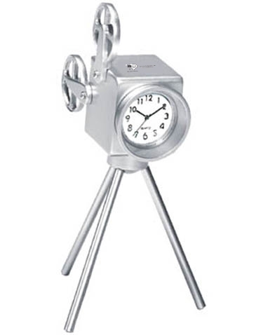 Metal Cinema Projector Clock