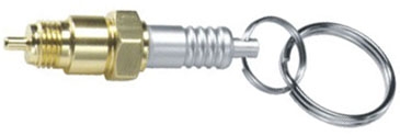 Spark Plug Keychain