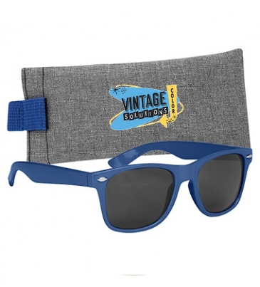 Malibu Sunglasses With Heathered Pouch