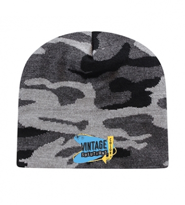 Urban Camouflage Knit Beanie