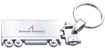 Metal Truck Key Chain